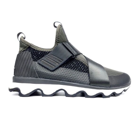 SOREL Kinetic Sneak Alpine Green Tundra Athletic Shoes Womens 9 Gorpcore Running - Picture 2 of 9